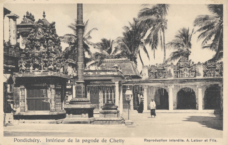 10-05 - Pondichery - pagode Chetty (rue des Missions) - 4